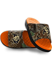 Colorado Buffaloes Real Tree Advantage Camo Mens Slides