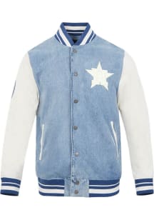 Pro Standard Houston Astros Mens Blue Varsity Blues Medium Weight Jacket