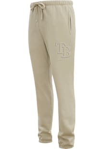 Pro Standard Tampa Bay Rays Mens Tan Neutral Sweatpants