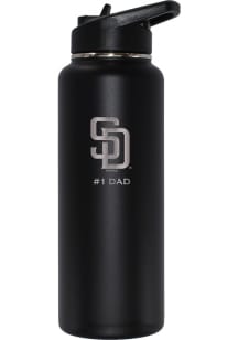San Diego Padres Dad 34oz Stainless Steel Bottle - Black