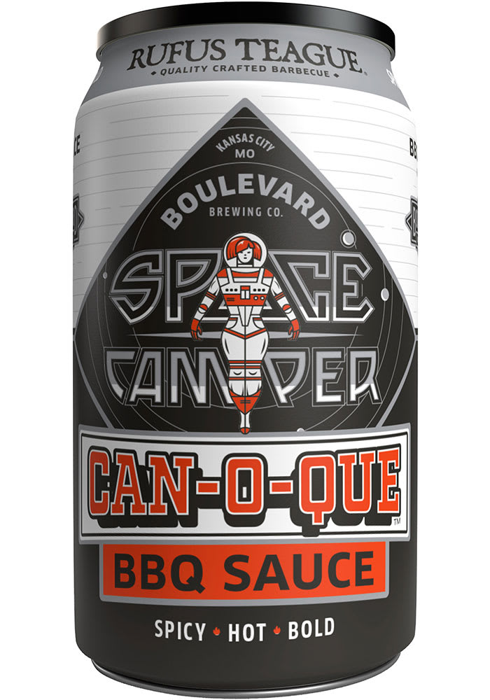 Kansas City 12oz Boulevard Space Camper Can O Que BBQ Sauce
