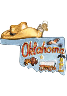 Oklahoma State Shape Ornament