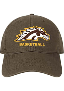 Western Michigan Broncos Basketball Twill Adjustable Hat - Brown