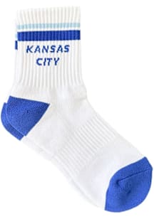 Kansas City Carly Rae Colorblock Stripe Womens Crew Socks
