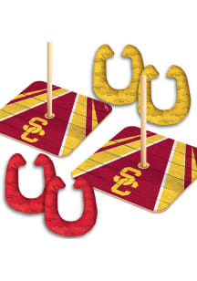 Red USC Trojans HorseShoe Tailgate Game