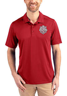 Cutter and Buck Indiana Hoosiers Crimson 2025 CFP National Champions Prospect Big and Tall Polo