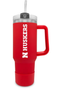 Red Nebraska Cornhuskers 40 oz Stainless Steel Tumbler