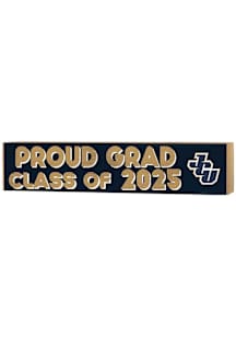 KH Sports Fan John Carroll Blue Streaks 3x13 Block Sign Class of 2025 Sign - Navy Blue