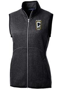 Cutter and Buck Columbus Crew Womens Charcoal Mainsail Vest