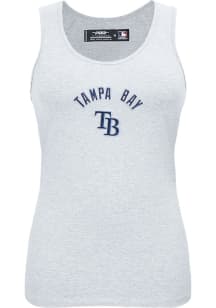 Pro Standard Tampa Bay Rays Womens Grey Classic Tank Top