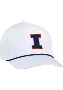 Illinois Fighting Illini White Alto Rope Adjustable Hat