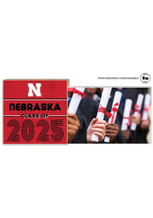 Red Nebraska Cornhuskers Class of 2025 unique photo frame Picture Frame