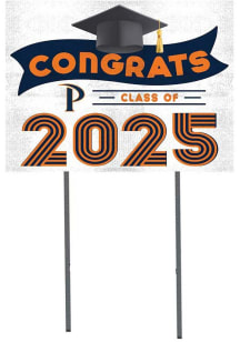 Pepperdine Waves KH Sports Fan 18x24 Yard Sign with Stakes Class of 2025 Yard Sign - White