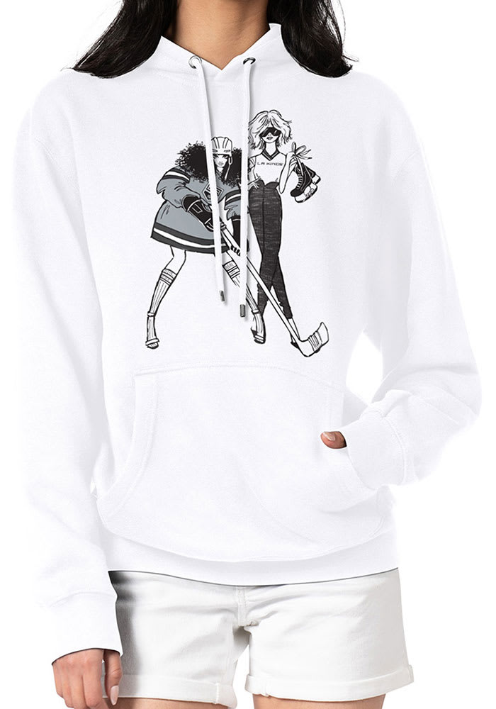 トップス 9090 skate girl hooded sweatshirt white 9090 skate girl hooded sweatshirt white