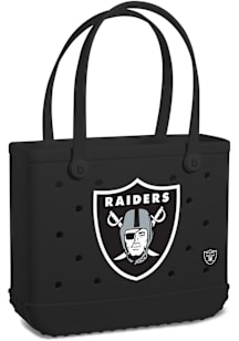 Las Vegas Raiders Black Medium Bogg Bag Tote