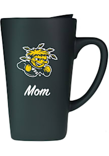 Wichita State Shockers 16oz Soft Touch Mom Ceramic Mug - Black