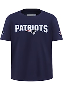 Pro Standard New England Patriots Youth Navy Blue Classic Chenille Short Sleeve T-Shirt