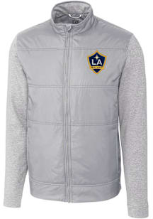 Cutter and Buck LA Galaxy Mens Grey Stealth Light Weight Jacket