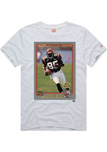 Chad Ochocinco Cincinnati Bengals Ash 2001 Topps Short Sleeve Fashion Player T Shirt