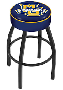 Marquette Golden Eagles Swivel Pub Stool - Black
