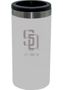 San Diego Padres Dad 12oz Coolie - White