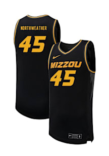 Luke Northweather  Nike Missouri Tigers Black NIL Name And Number Jersey