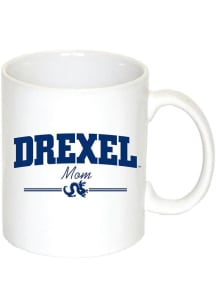 White Drexel Dragons Team Logo Ceramic Mug