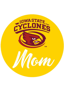 Iowa State Cyclones 3&quot; Mom Button - Cardinal