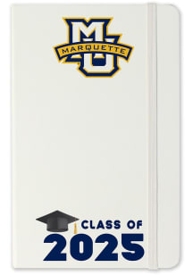 Marquette Golden Eagles Class of 25 team logo Notebook and Folder - White