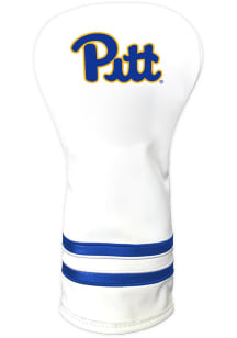 White Pitt Panthers Vintage Driver Golf Headcover
