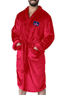 Atlanta Braves Red #1 Dad Silk Touch Bathrobes