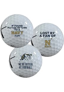 Navy Midshipmen team logo Golf Balls