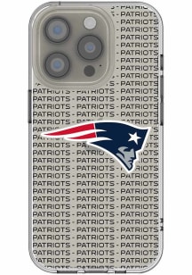 New England Patriots Text Backdrop Galaxy Clear Phone Cover