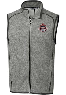 Cutter and Buck Toronto FC Mens Grey Mainsail Sleeveless Jacket
