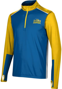 Mens Drexel Dragons Gold ProSphere Counter Qtr Zip Pullover