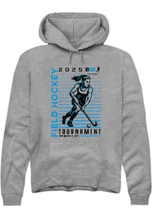 Summit Sportswear Big Ten Mens Graphite 2025 Field Hockey Tournament Long Sleeve Hoodie