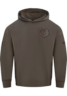 Pro Standard Memphis Grizzlies Mens Brown Neutral Long Sleeve Hoodie