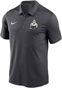 Nike Purdue Boilermakers Mens Anthracite Victory Short Sleeve Polo