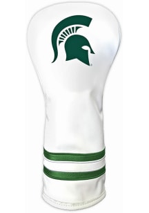 White Michigan State Spartans Vintage Fairway Golf Headcover