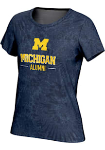 ProSphere Michigan Wolverines Womens Navy Blue Alumni Short Sleeve T-Shirt