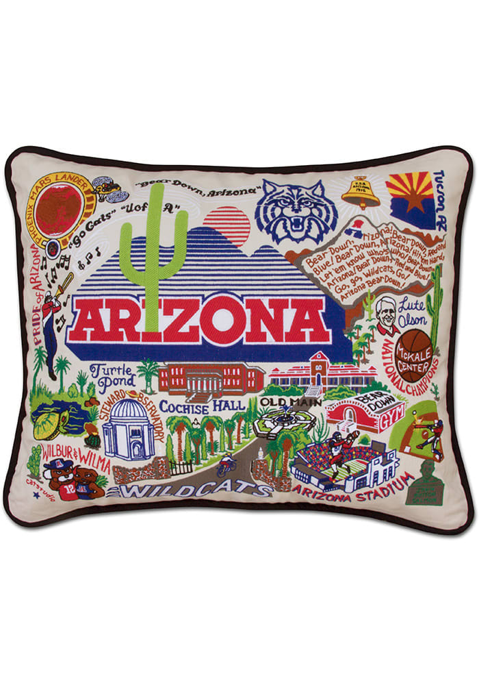 Arizona Wildcats 16x20 Embroidered Pillow