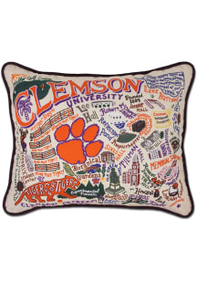 Clemson Tigers 16x20 Embroidered Pillow
