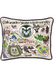 Colorado State Rams 16x20 Embroidered Pillow