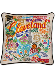 Cleveland 20x20 Embroidered Pillow
