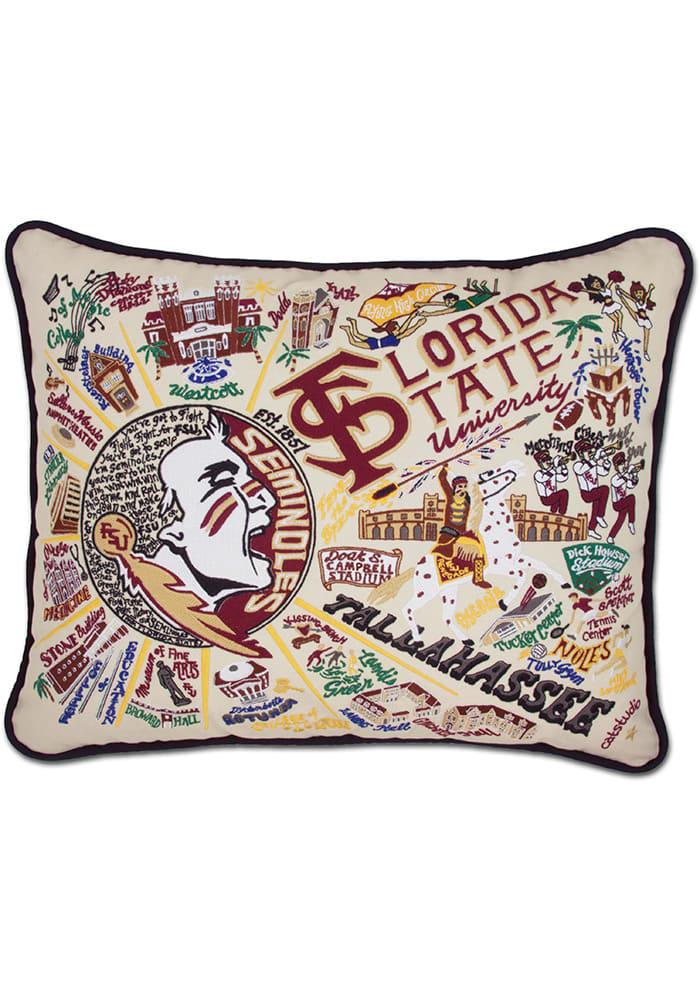 Florida State Seminoles 16x20 Embroidered Pillow