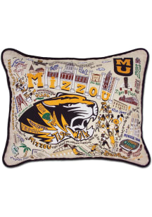Missouri Tigers 16x20 Embroidered Pillow