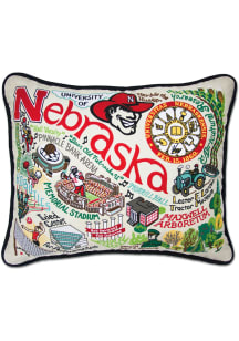 Nebraska Cornhuskers 16x20 Embroidered Pillow