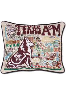 Texas A&amp;M Aggies 16x20 Embroidered Pillow