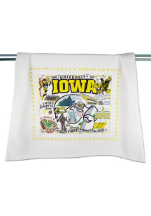 Iowa Hawkeyes Printed and Embroidered Towel