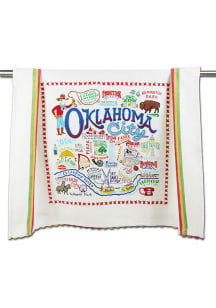 Oklahoma City Printed and Embroidered Towel